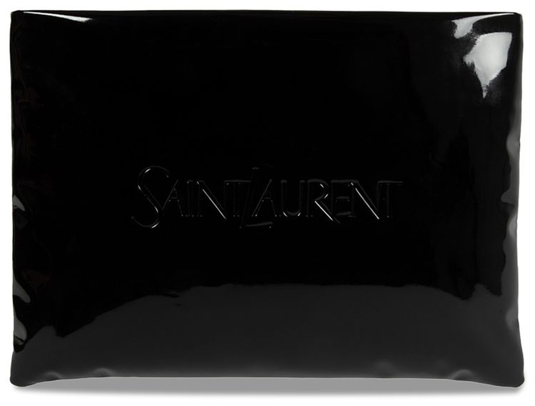 Saint Laurent Large Puffy Pouch Nero