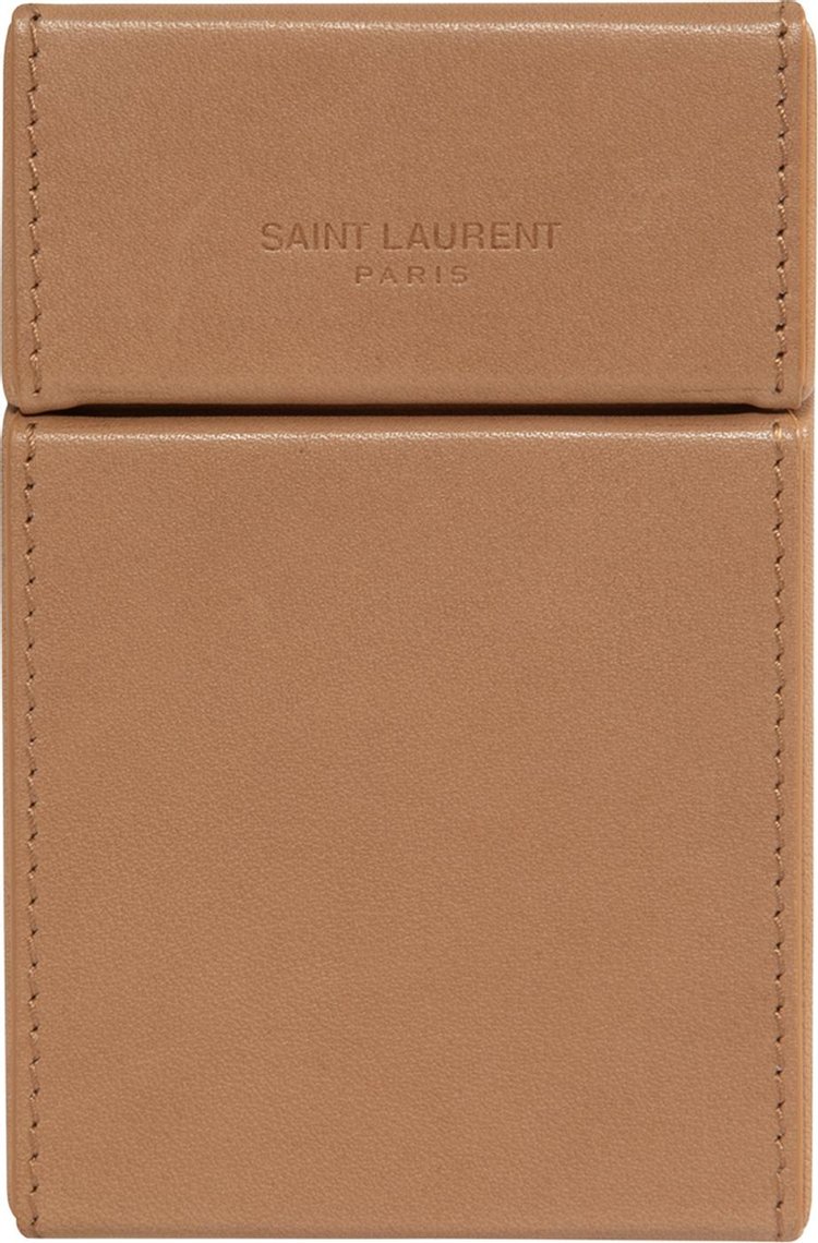 Saint Laurent Cigarette Box 'Vintage Brown/Gold'