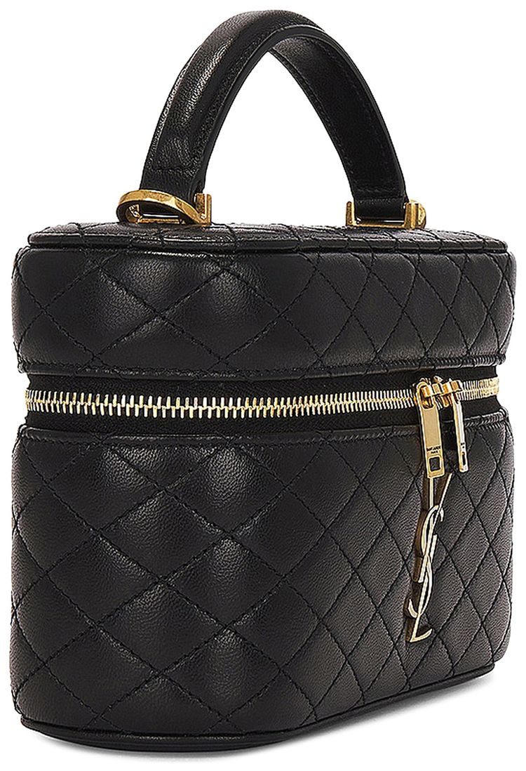 Saint Laurent Mini Gaby Vanity Bag Noir
