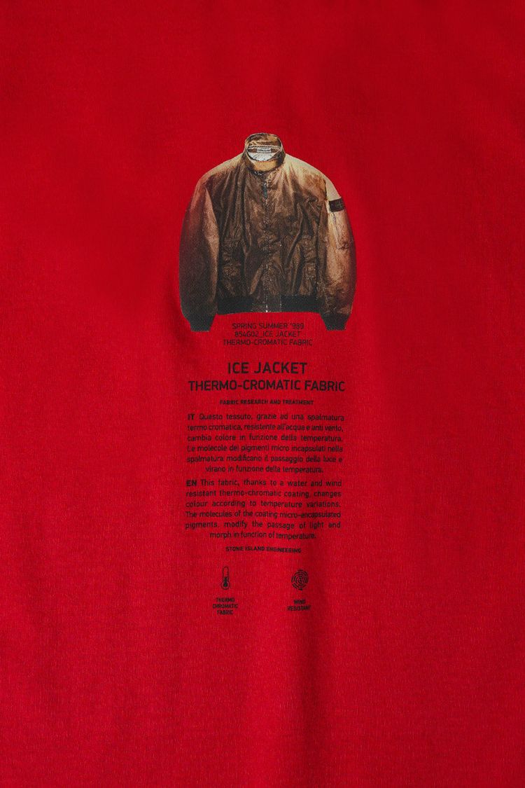 Stone Island T Shirt Red