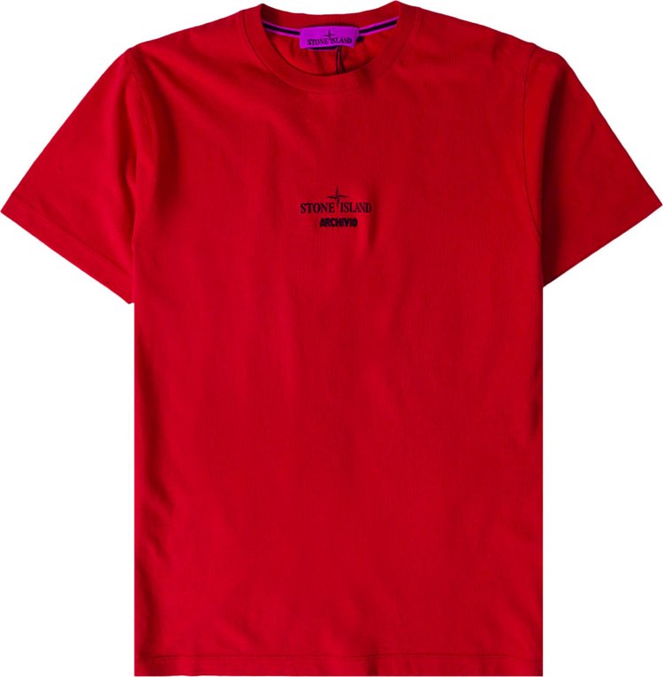 Stone Island T-Shirt 'Red'