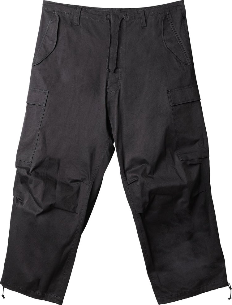 Ys Katsuragi Cargo Pants Black