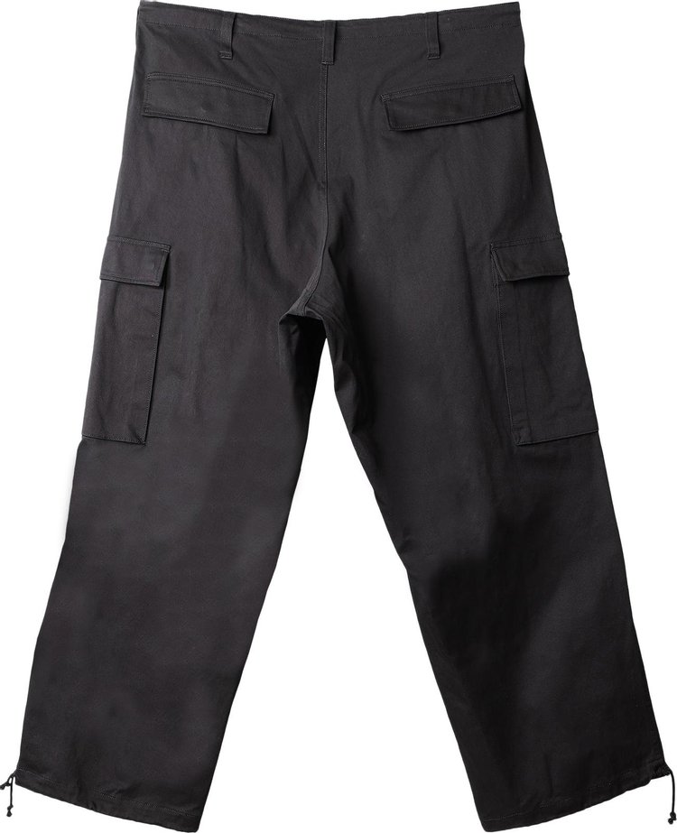 Ys Katsuragi Cargo Pants Black