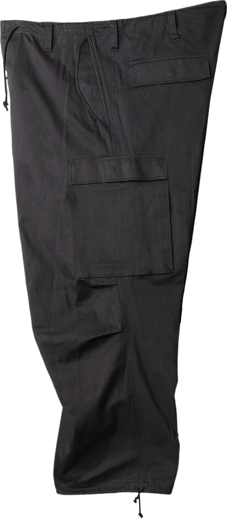 Ys Katsuragi Cargo Pants Black