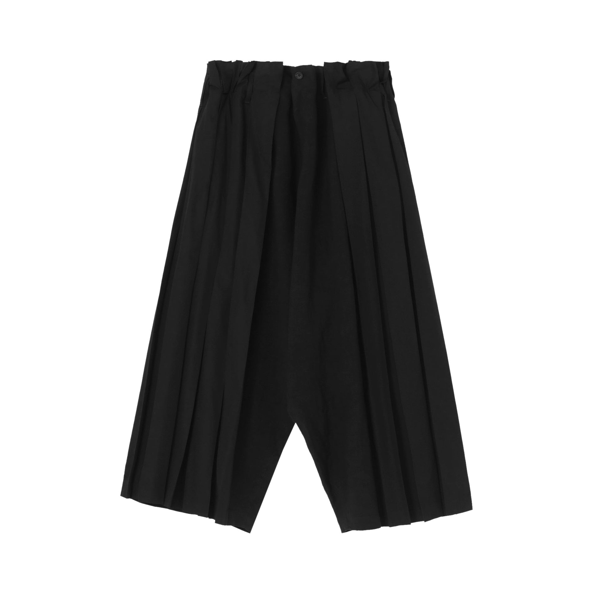 Buy Yohji Yamamoto Pour Homme G-Pleated Sarouel Pants 'Black' - HS 