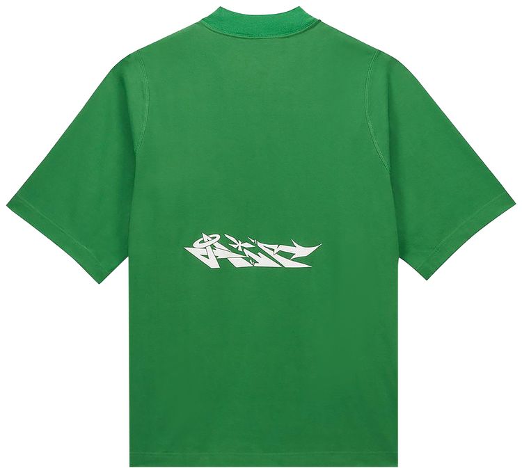 Nike x Off White Short Sleeve Top Asia Sizing Kelly GreenWhite