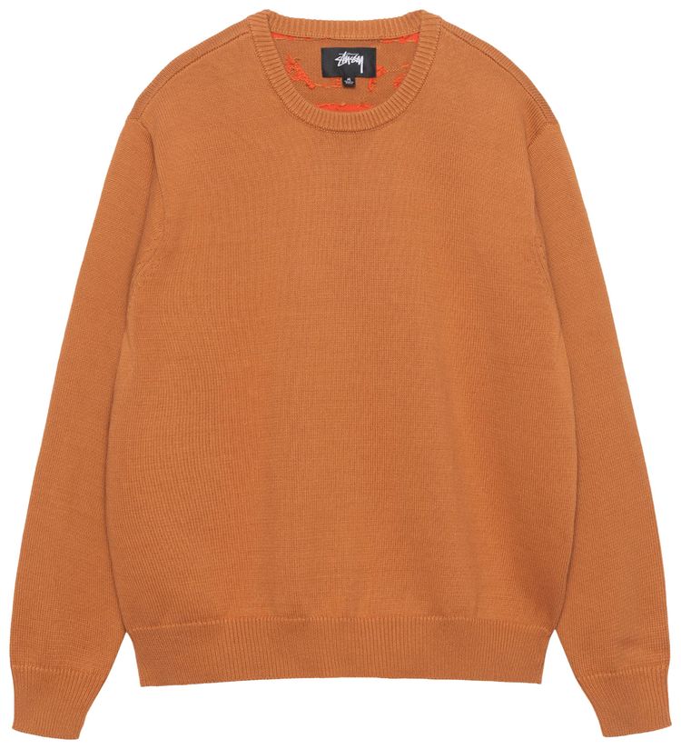 Stussy Laguna Icon Sweater Tan