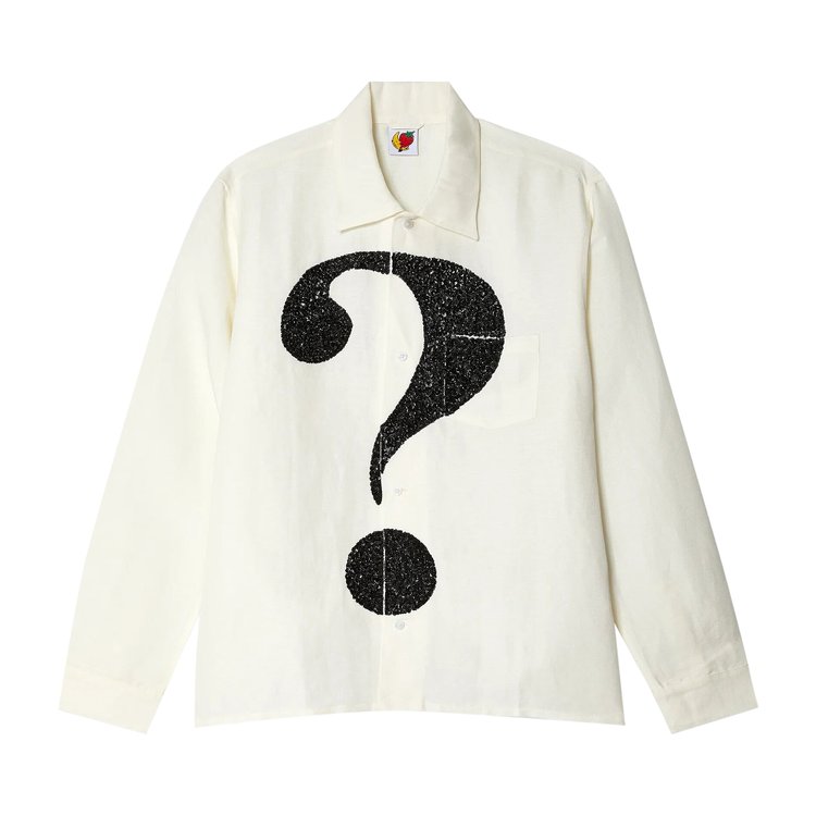 Sky High Farm Workwear Question Mark Shirt 'White'
