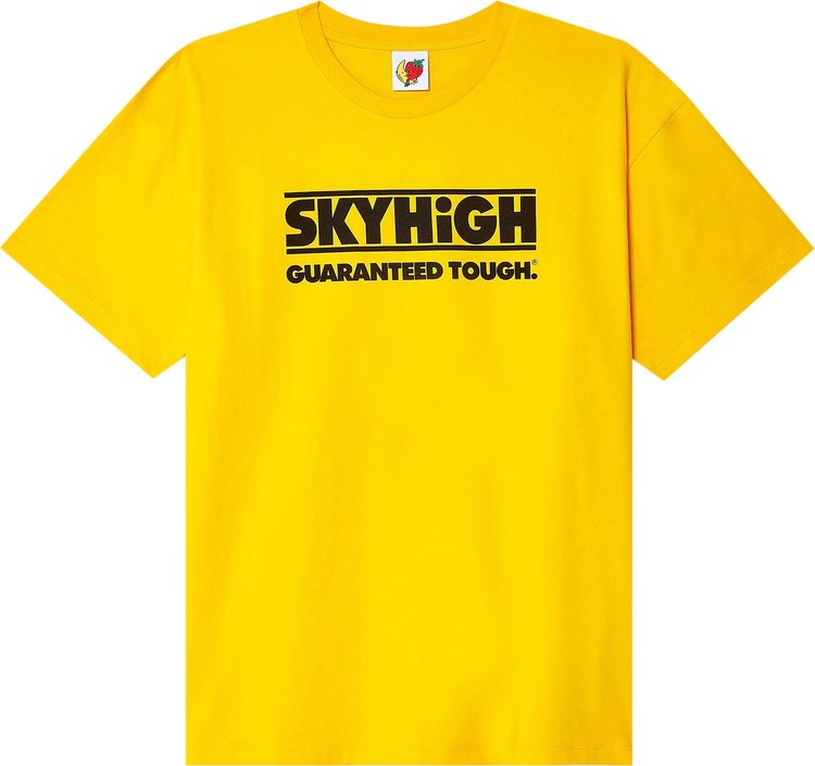 Sky High Farm Workwear Construction Graphic Logo Tee 'Yellow'