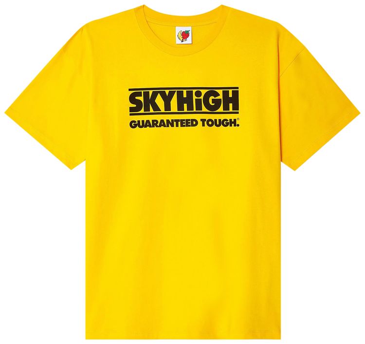 Sky High Farm Workwear Construction Graphic Logo Tee 'Yellow'