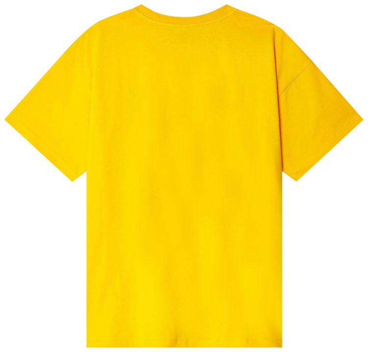 Sky High Farm Workwear Construction Graphic Logo Tee Yellow