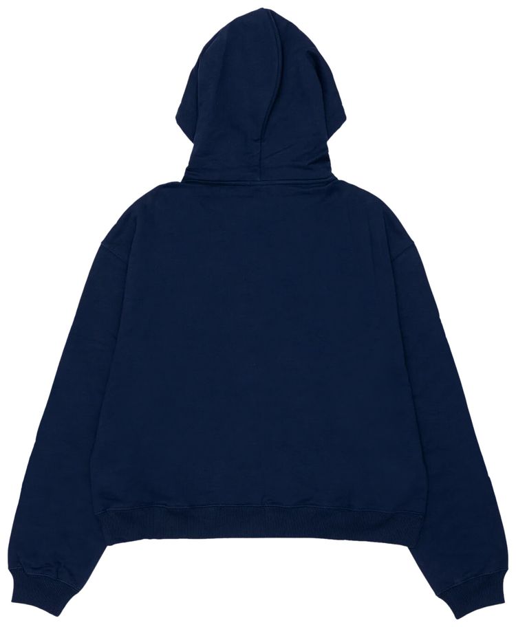 Sky High Farm Workwear Perennial Logo Hoodie Navy