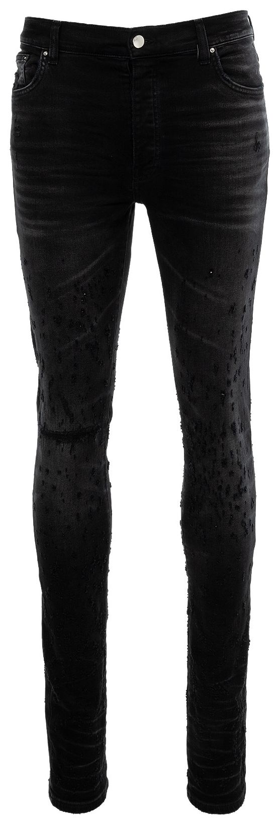 Amiri Shotgun Skinny Jean Faded Black