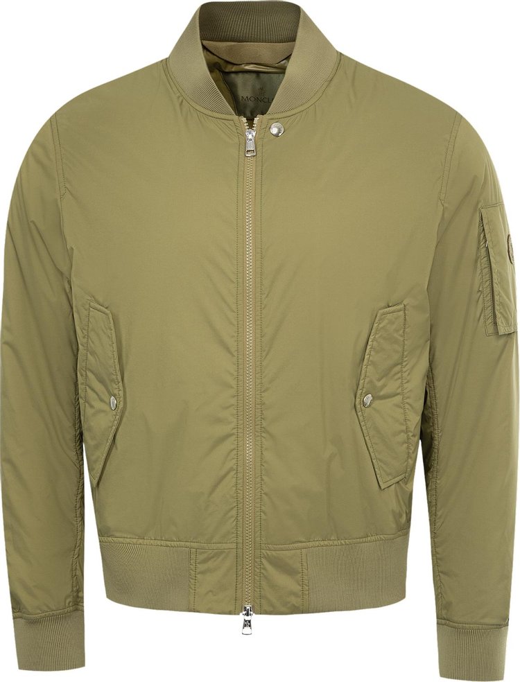 Moncler Bomber Jacket Tan