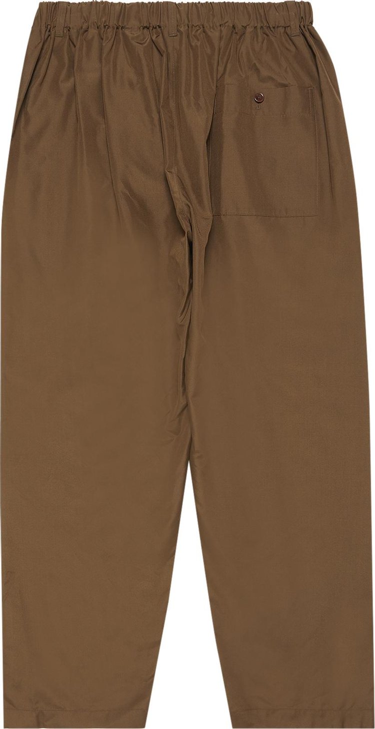 Lemaire Relaxed Pants Dark Tobacco