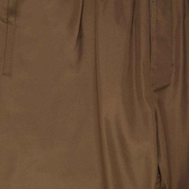 Lemaire Relaxed Pants Dark Tobacco