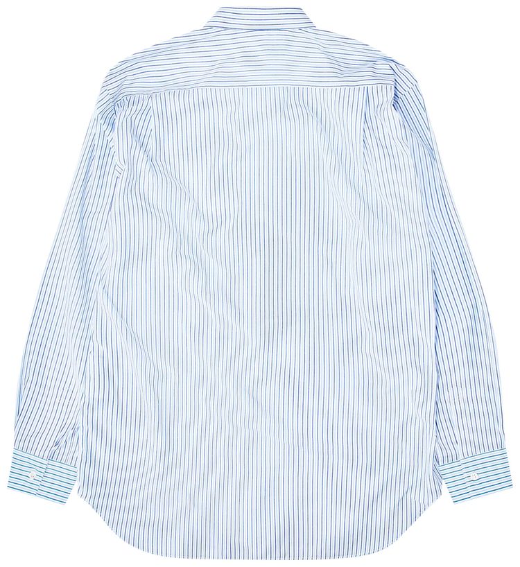 Comme des Garcons SHIRT Panelled Shirt Blue