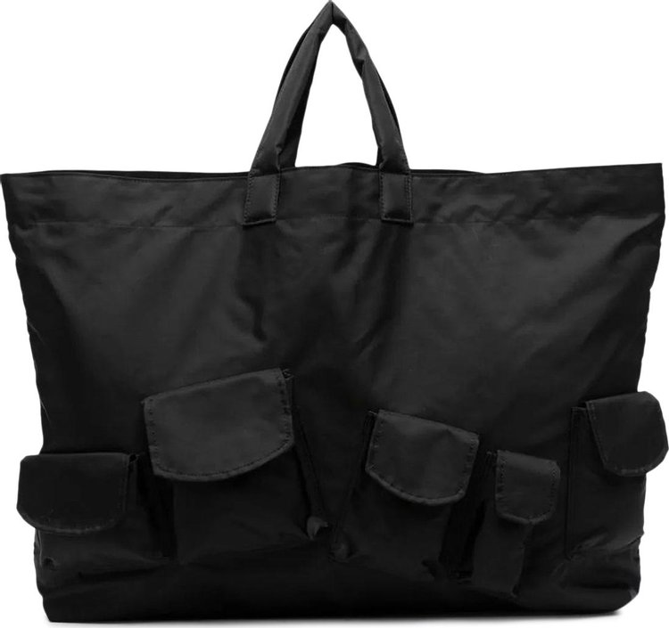 Comme des Garcons SHIRT Multi Pocket Tote Bag Black