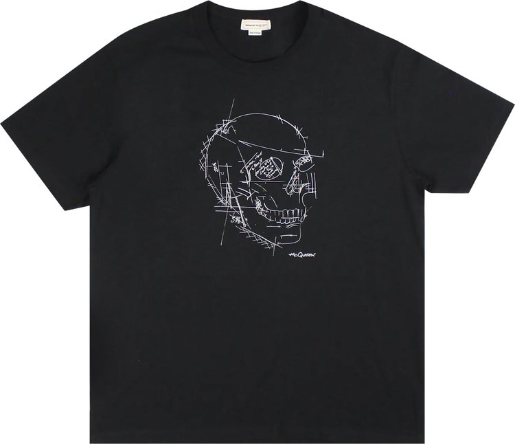Alexander McQueen Skull T-Shirt 'Black'