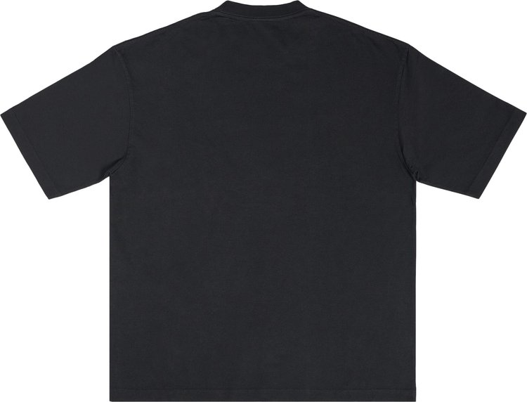 Balenciaga Paris Logo T Shirt Black