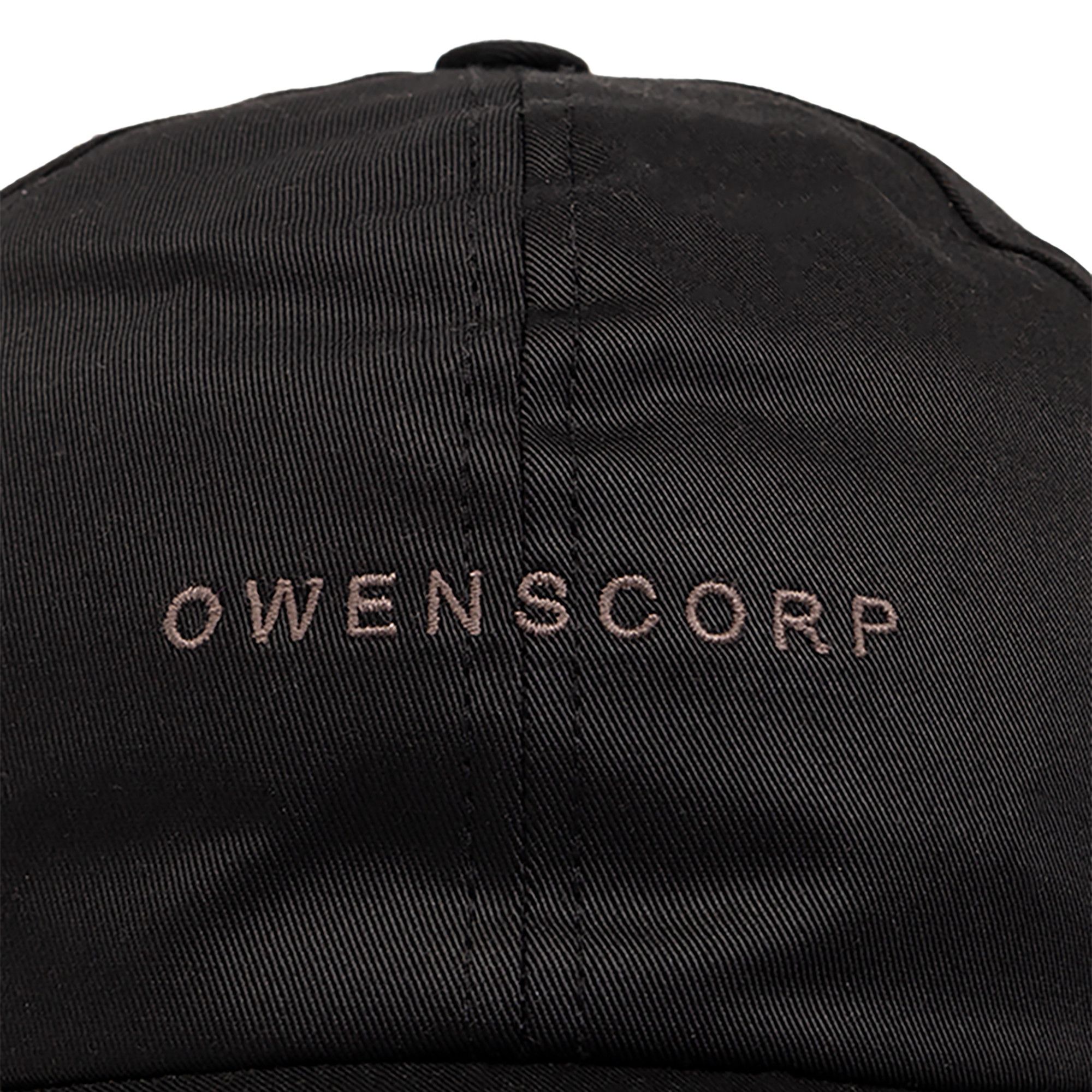 つん様 Rick Owens BASEBALL CAP OWENSCORP Owenscorp Baseball Cap in Black/Dust – SVRN