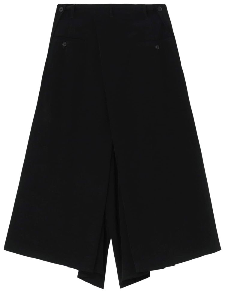 Yohji Yamamoto Pour Homme R Standard Hakama Pants Black