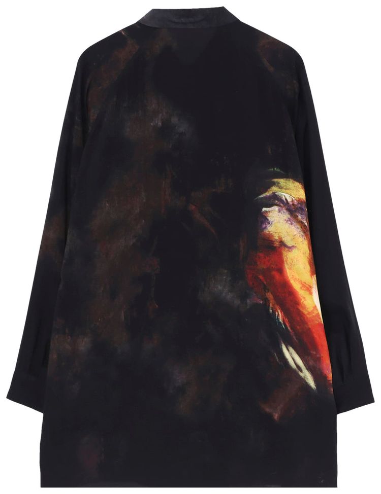 Yohji Yamamoto Pour Homme U Martyrdom PT B Shirt Black