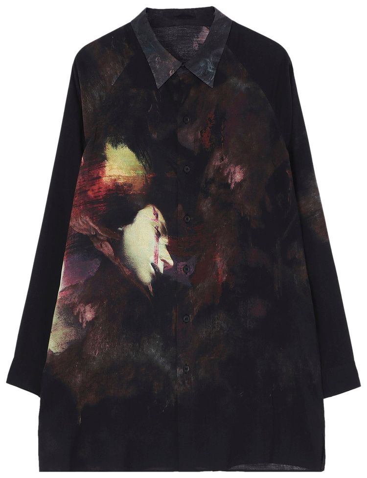 Yohji Yamamoto Pour Homme U Martyrdom PT B Shirt Black