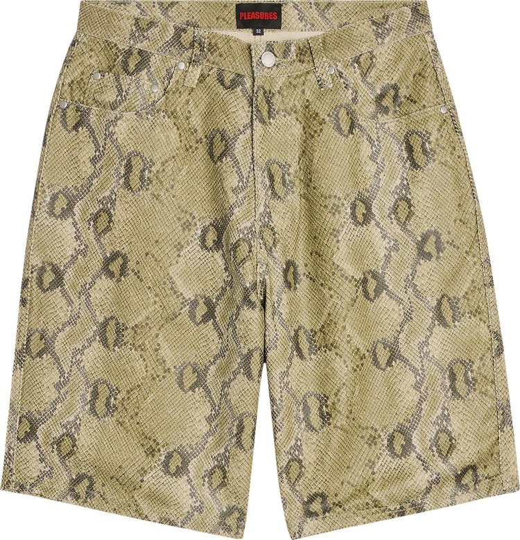 Pleasures Rattle Shorts 'Green'