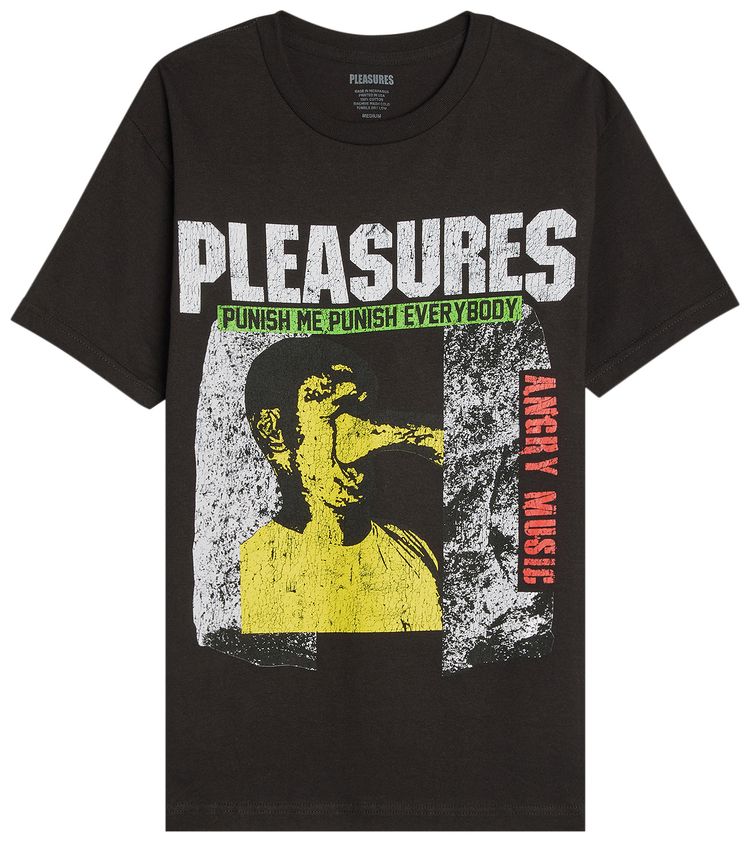 Pleasures Punish T Shirt Black