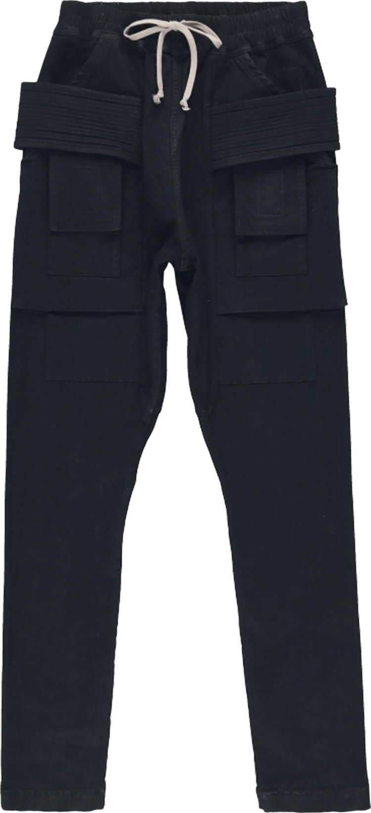 Rick Owens DRKSHDW Creatch Cargo Pants 'Black'