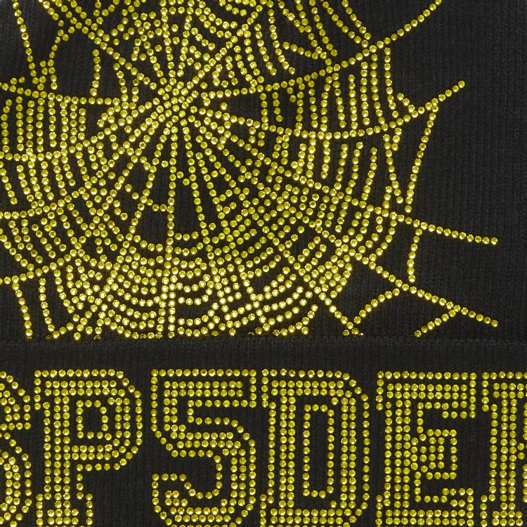 Sp5der Web Beanie OnyxYellow