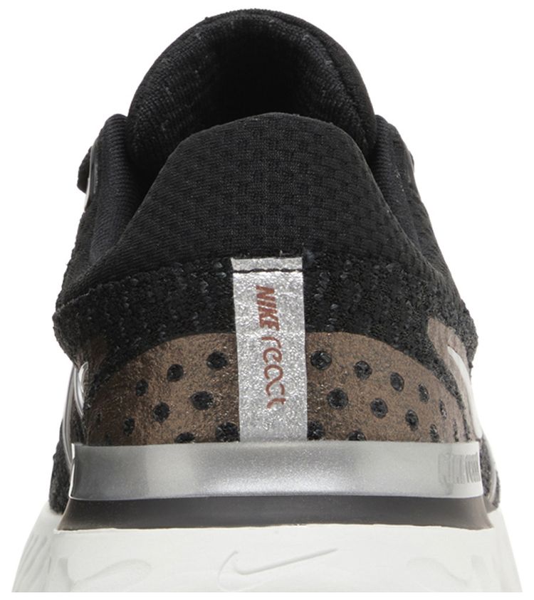 Nike Wmns React Infinity Run Flyknit 3 Black Metallic Copper