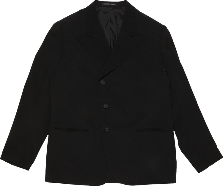 Yohji Yamamoto Pour Homme 6 Button Jacket 'Black'