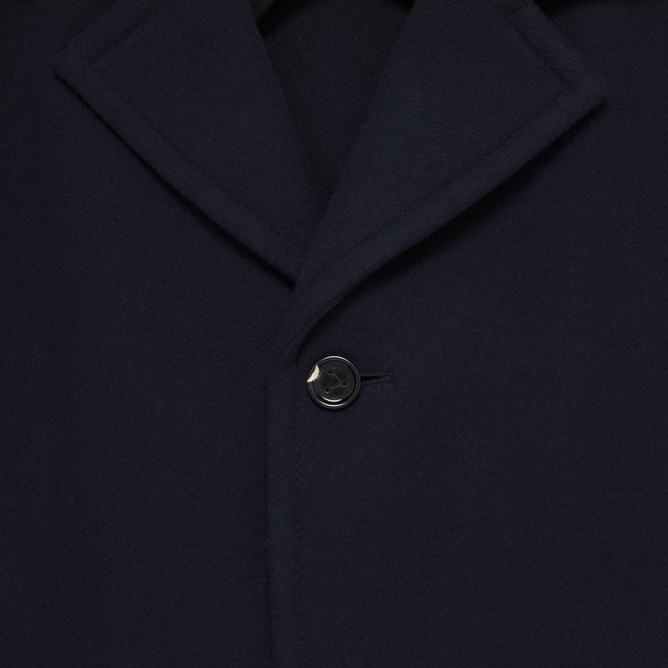 Bottega Veneta Double Wool Cashmere Blouson Navy