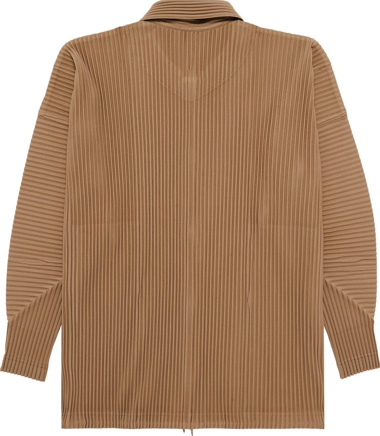 Homme Plisse Issey Miyake MC February Blouson Cinnamon Beige