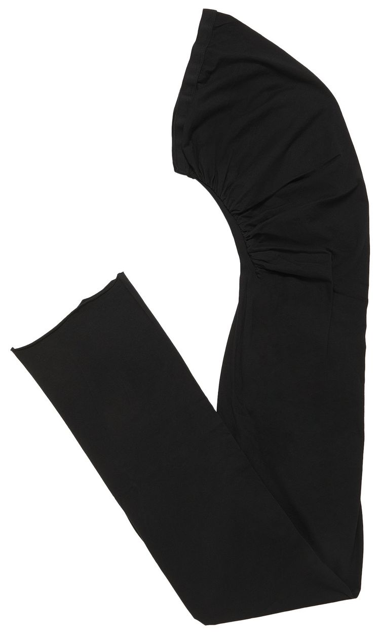 Rick Owens DRKSHDW Jersey EDFU Long Skirt Black