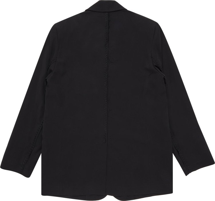 Song for the Mute Oversized Blazer Black