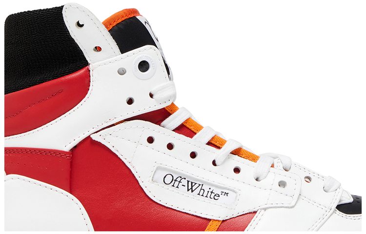 Off White Off Court 30 High White Red Gum