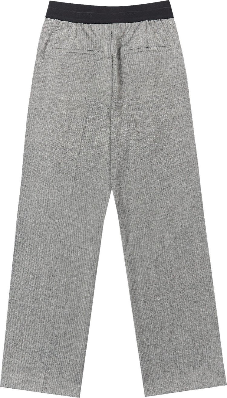 Helmut Lang Pull On Suit Pant Grey