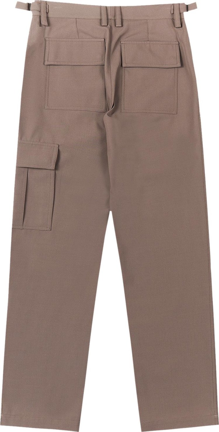 Helmut Lang Military Straight Leg Trousers Cobblestone