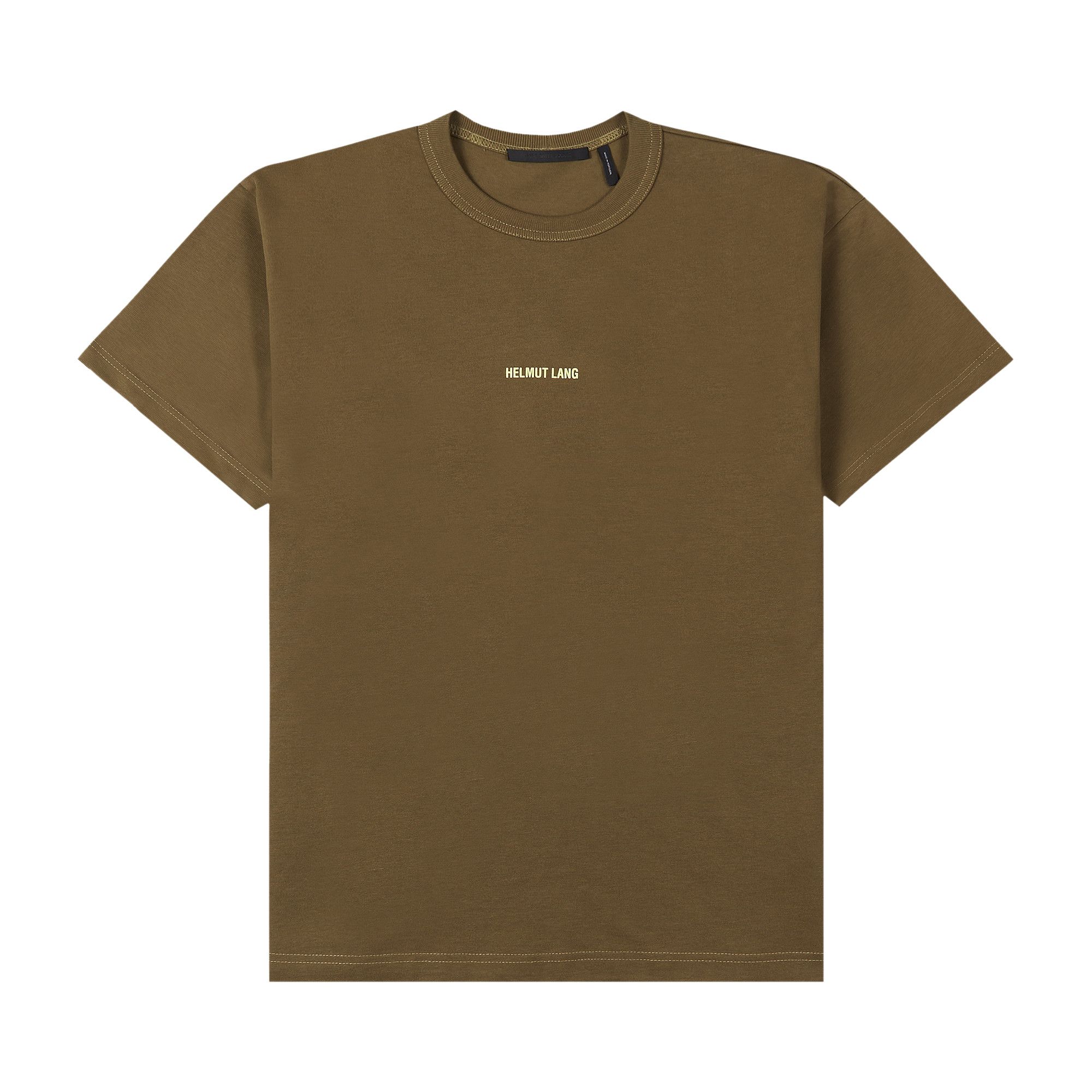 Size xs Helmut Lang Box Logo T Shirt Olive Green