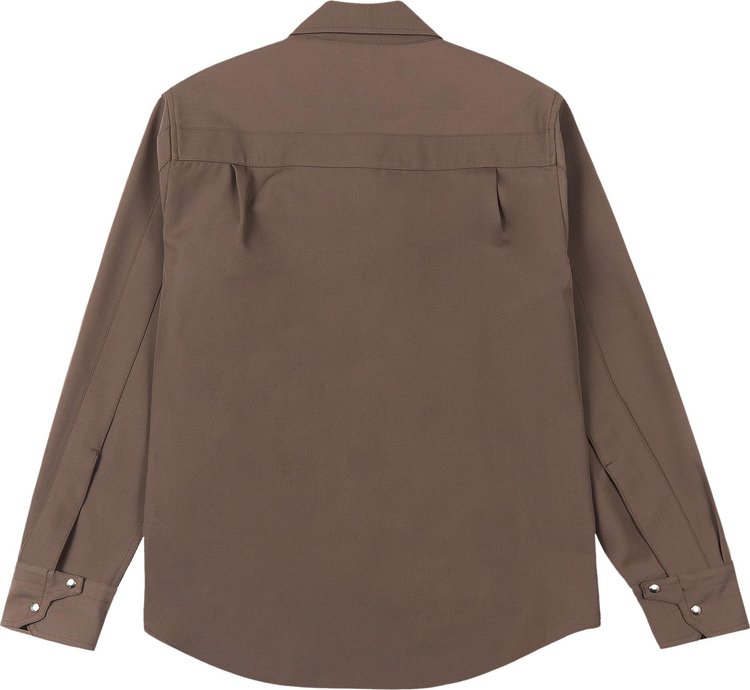 Helmut Lang Military Shirt Cobblestone