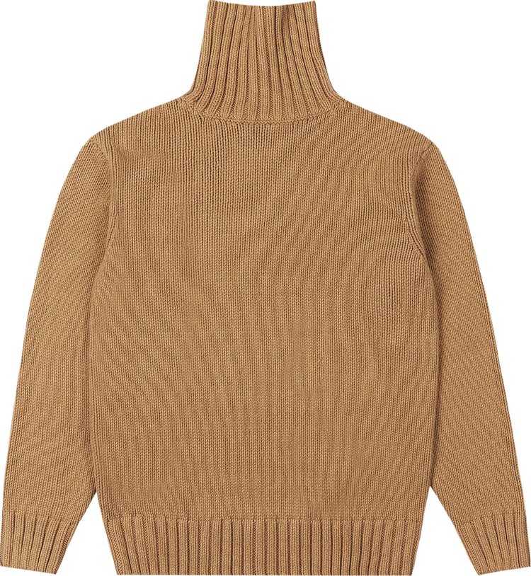 Helmut Lang Archive Turtleneck Sweater 'Camel'