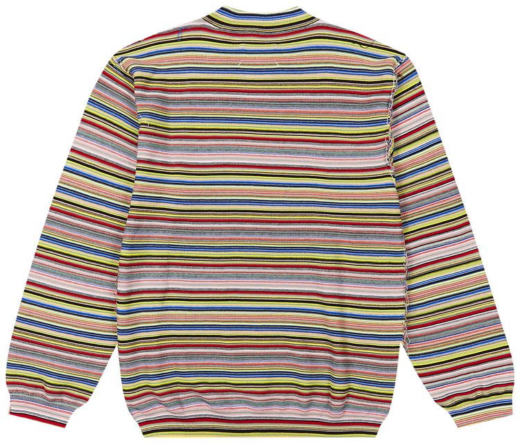 Maison Margiela Crewneck Pullover Sweater Multicolor