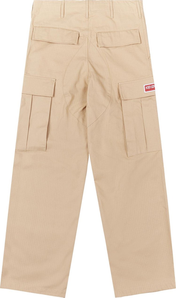 Kenzo Workwear Cargo Trousers Beige