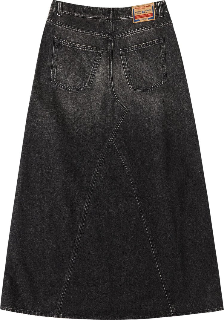 Diesel De Pago S3 Denim Skirt Black