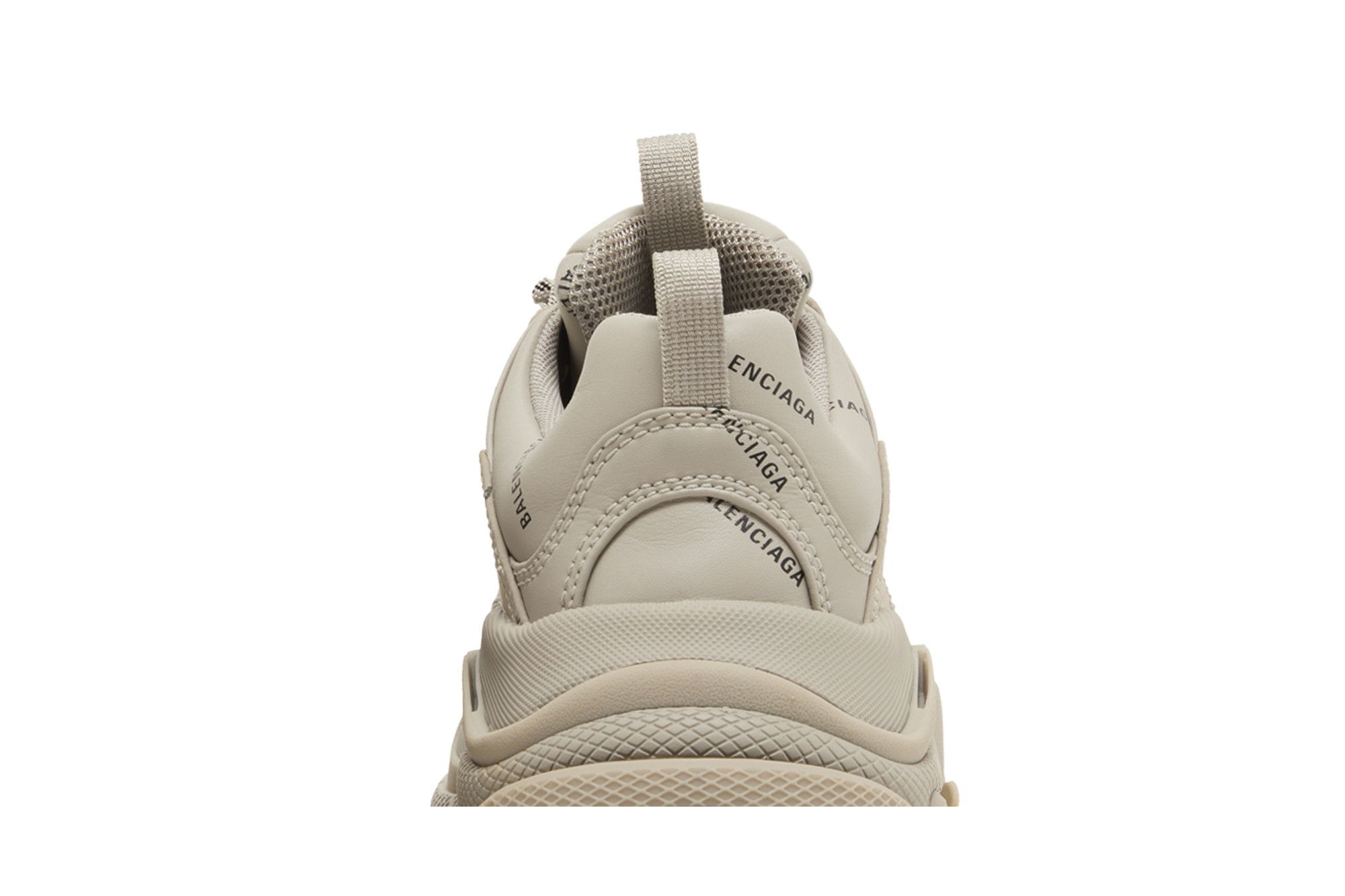 スニーカー BALENCIAGA Women Sneakers 524039 BEIGE Buy Balenciaga Wmns Triple S Sneaker 'All Over Logo - Beige