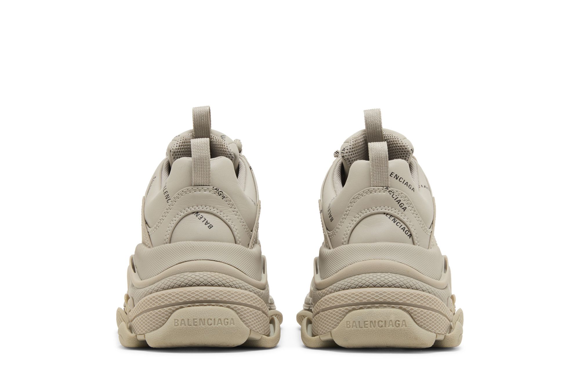 Buy Balenciaga Wmns Triple S Sneaker 'All Over Logo - Beige