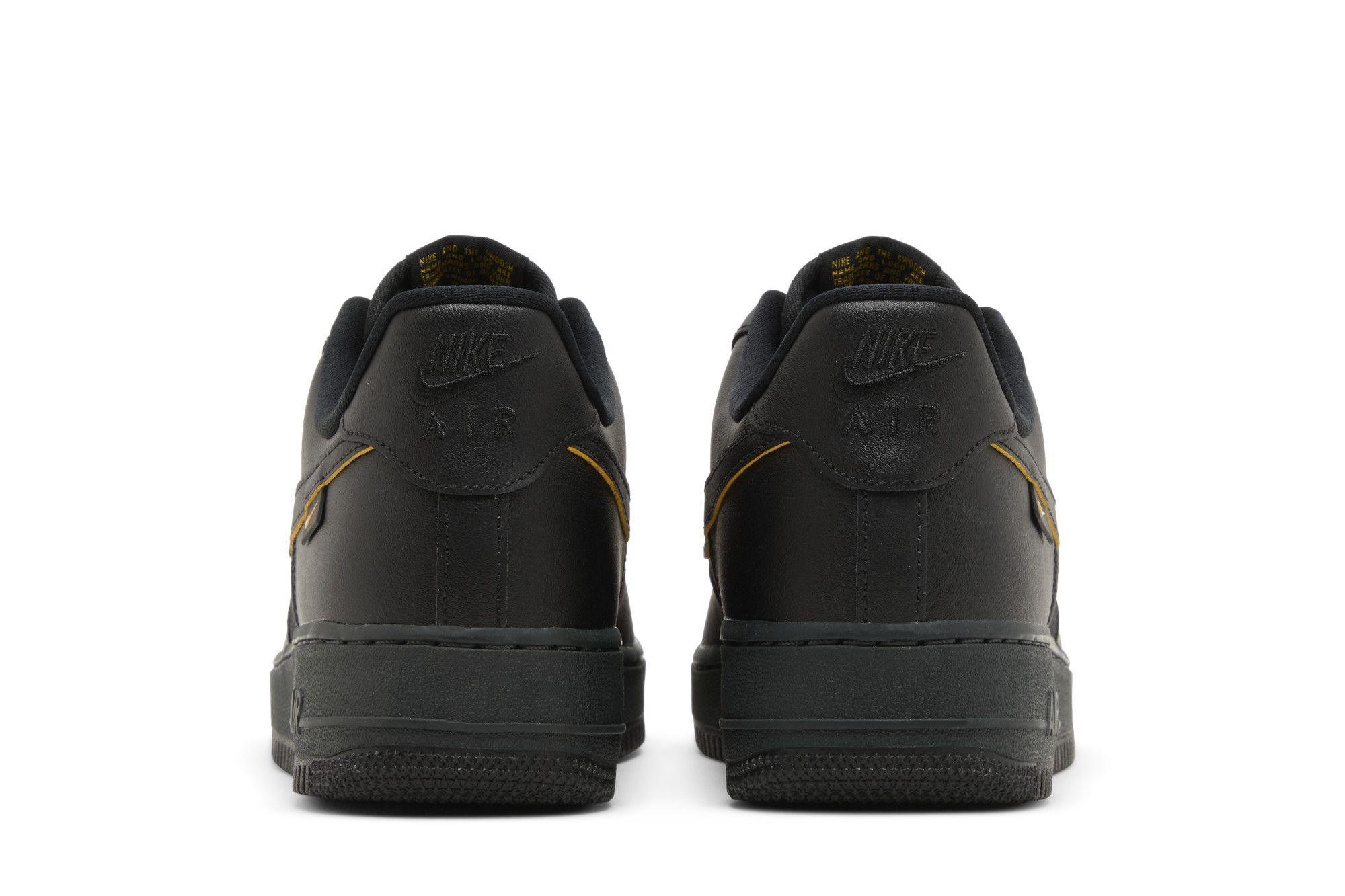 Buy Air Force 1 '07 'Black University Gold' - FZ4617 001